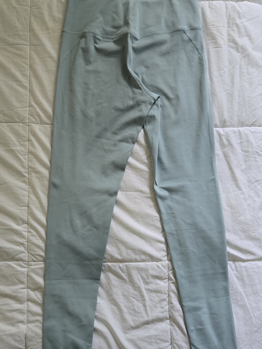 girlfriend collective Compressive High-Rise Leggings with Lou Bra — Large | Pond - Picture 5 of 5